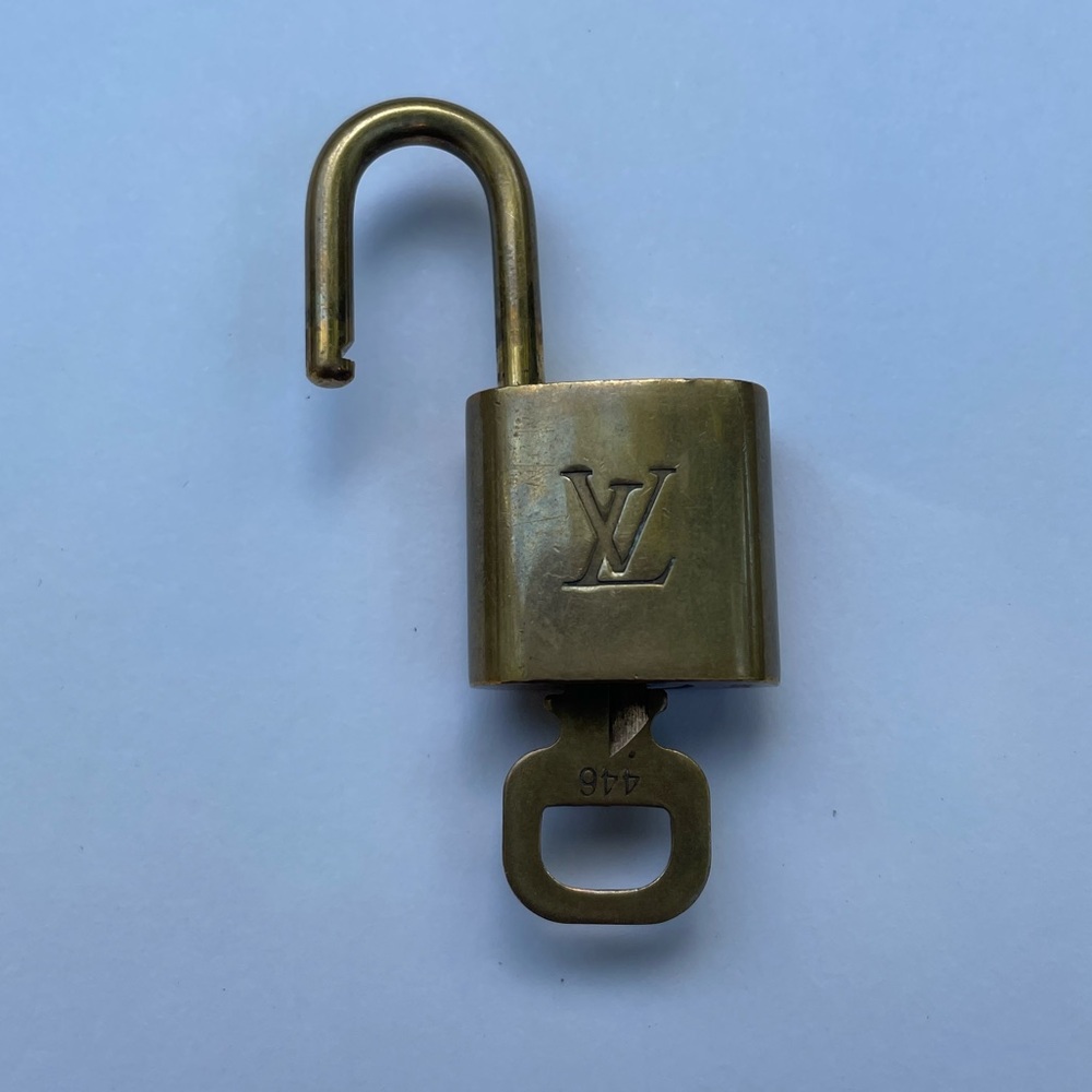 Louis Vuitton Padlock and Key Set #446 - Picture 4 of 7